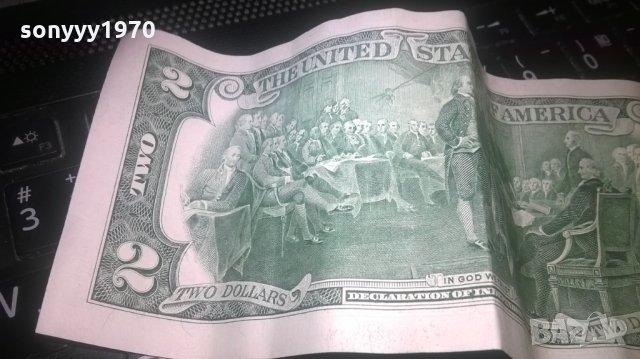 two dollars, снимка 8 - Нумизматика и бонистика - 27961940