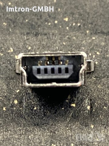 USB Connector, Mini USB Type B, USB 2.0, Receptacle, 5 Ways, Through Hole Mount, Vertical, снимка 2 - Друга електроника - 43940863