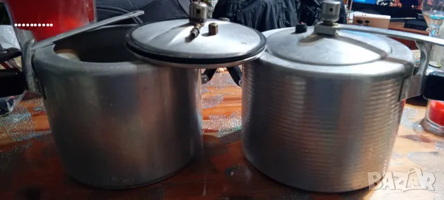 Тенджера под налягане 2-броя, снимка 4 - Съдове за готвене - 48634660