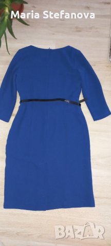 Турско синя елегантна рокля Ecrin, снимка 3 - Рокли - 35634583