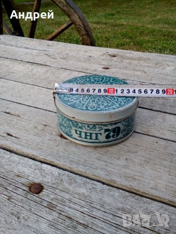 Стара метална кутия #4, снимка 6 - Антикварни и старинни предмети - 26353290