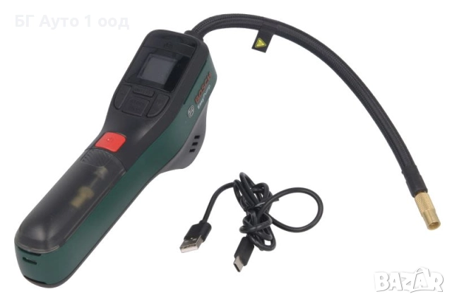 компресор ,помпа гуми Бош .Акумулаторен., снимка 2 - Аксесоари и консумативи - 51850365