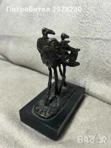 Скулптора бронз арт Деко , снимка 5 - Антикварни и старинни предмети - 53586796
