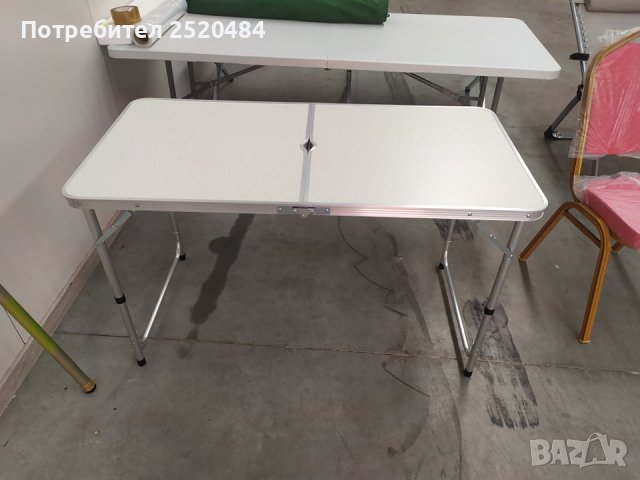 Сгъваема маса за градина, излет, отдих, къмпинг, риболов с размери 120×60см. ХИТ Цена 69лв/35,28€, снимка 8 - Други - 37010948