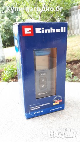 EINHELL BT-HM 44 СТРОИТЕЛЕН ДЪРВЕСЕН ВЛАГОМЕР ТОЧЕН МЕТЪР LCD ТЕРМОМЕТЪР, снимка 6 - Друга електроника - 33582794