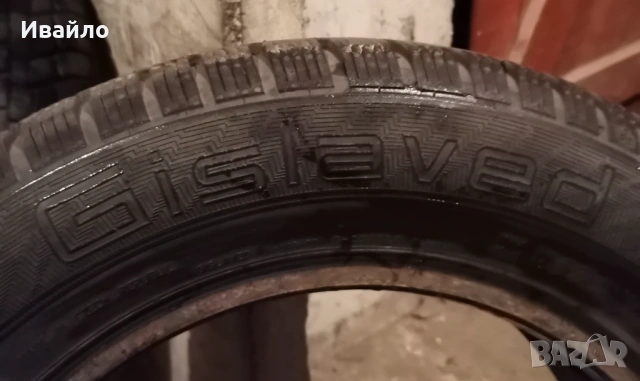 Продавам 4 броя Зимни гуми 195.65.15 на 1 сезон дот 2019 Gislavd , снимка 4 - Гуми и джанти - 53398800