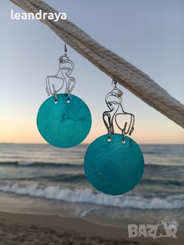 Обици балерини