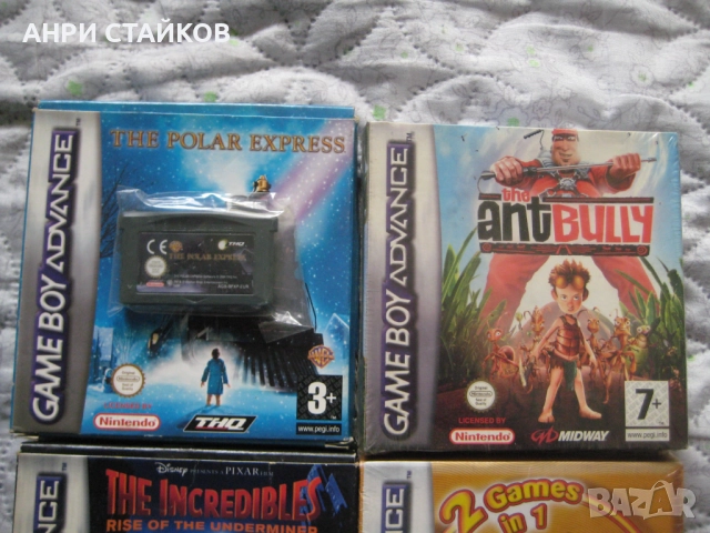 Продавам игри за Nintendo GBA SP и Gameboy, снимка 2 - Nintendo конзоли - 11010466