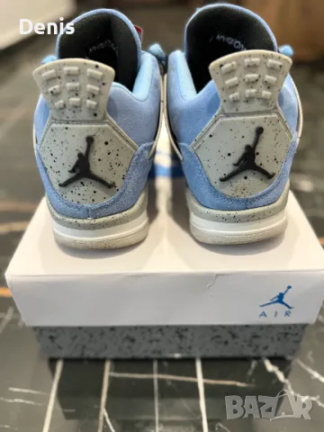 Air Jordan 4 University Blue, снимка 2 - Кецове - 50178922