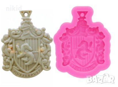 висулка Хари Потър harry potter символи силиконов молд форма фондан шоколад смола гипс, снимка 5 - Форми - 32877216