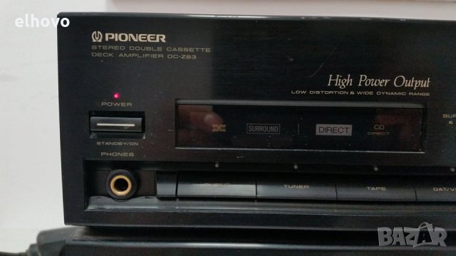 Двоен стерео касетъчен усилвател Pioneer DC-Z83, снимка 10 - Декове - 28853527