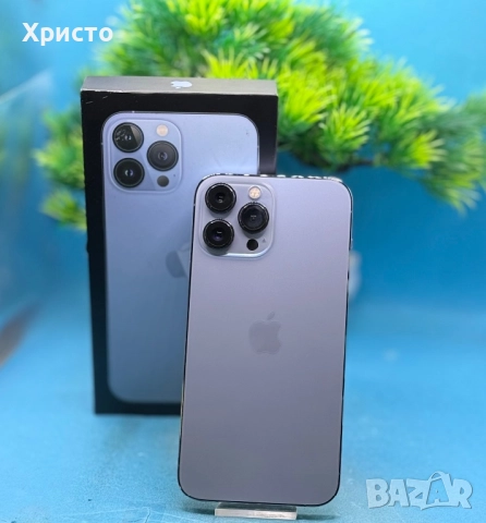 Apple iPhone 13 Pro Max, 128GB, 5G, Sierra Blue , снимка 5 - Apple iPhone - 52482860