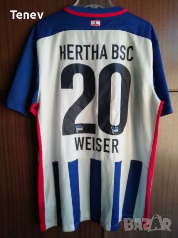 Hertha Berlin BSC #20 Mitchell Weiser Nike оригинална тениска фланелка Херта Берлин размер L, снимка 1 - Тениски - 43998887