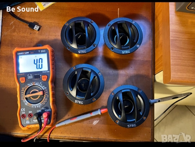 Високочестотни говорители Пищялки STEG NT-33 _50w Rms/100w Max 4 ohm, снимка 3 - Тонколони - 52597594