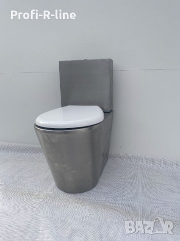 Тоалетна чиния моноблок  неръждаема стомана