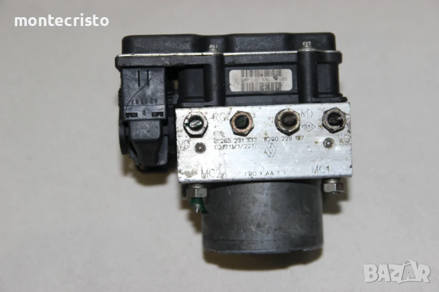 ABS модул Renault Clio II (1998-2005г.) 0265231333 / 8200229137 / 0265800316 / 0 265 231 333, снимка 2 - Части - 50789395