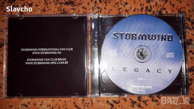 Компакт дискове на група - Stormwind (2) – Legacy Live 2004г., снимка 2 - CD дискове - 38583719