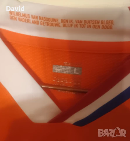 Оригинална фланелка на Нидерландия 08/10, снимка 4 - Футбол - 51369427