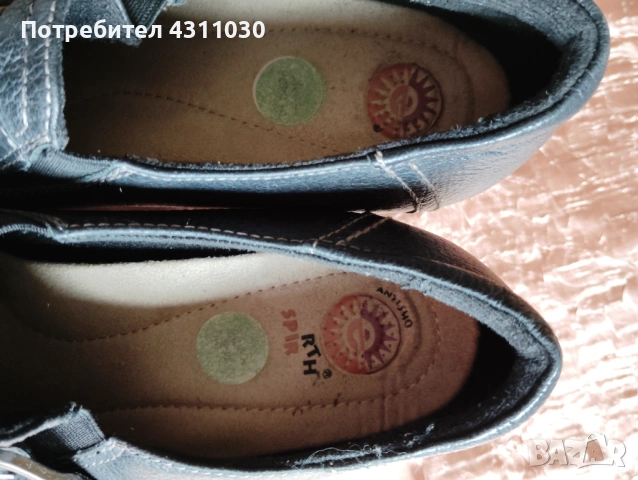 Дамски обувки от естествена кожа 40 номер, снимка 6 - Дамски ежедневни обувки - 53412262