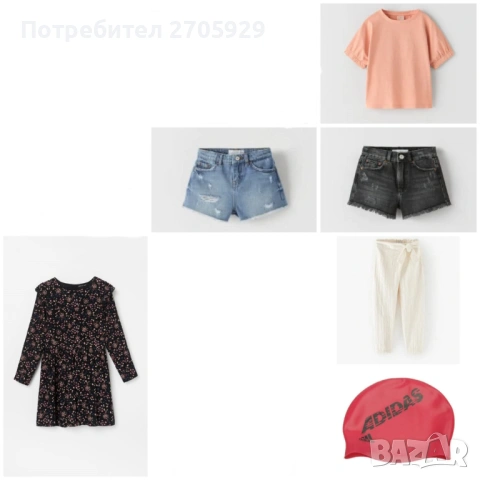 Страхотни маркови дрехи и аксесоари за момиче на 9-10 г.(140 см)