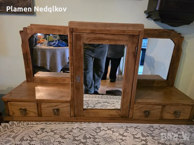 Стара българска етажерка. , снимка 4 - Антикварни и старинни предмети - 49621786