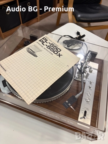 Pioneer PL-550 Top, снимка 8 - Грамофони - 52279383