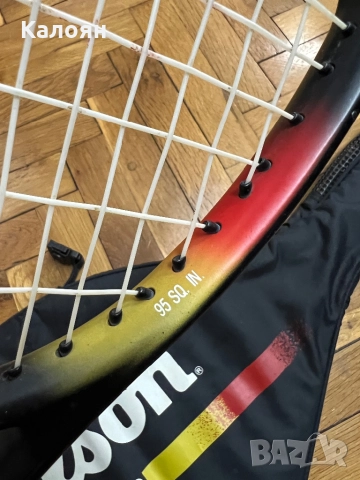 Тенис ракета Wilson Pro Staff JR в калъф , снимка 13 - Тенис - 51823278