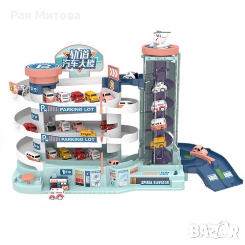 Детски паркинг с колички тип пъзел , снимка 1