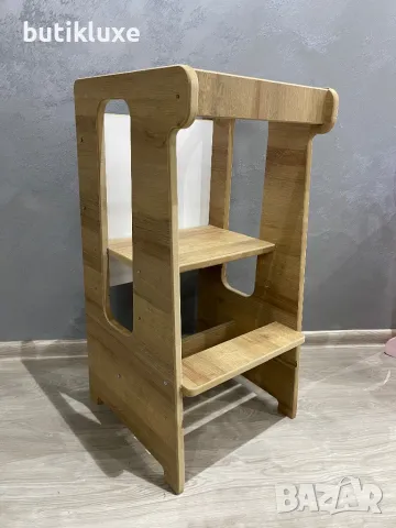 Обучителна кула Монтесори 3в1, снимка 6 - Мебели за детската стая - 47986409