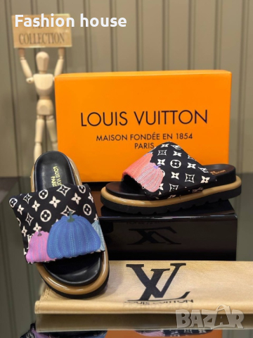 Louis Vuitton дамски чехли , снимка 11 - Чехли - 44854104