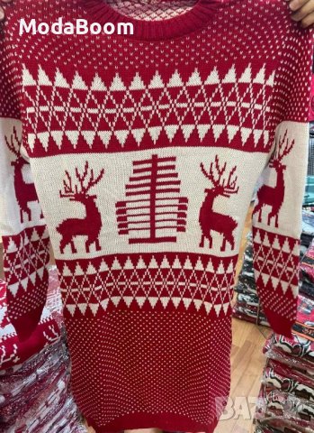 🎄Дамска стилна коледна рокля🎄, снимка 3 - Рокли - 43171852