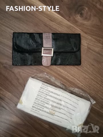  Дамска Чанта Клъч в Черно, снимка 2 - Чанти - 36932496