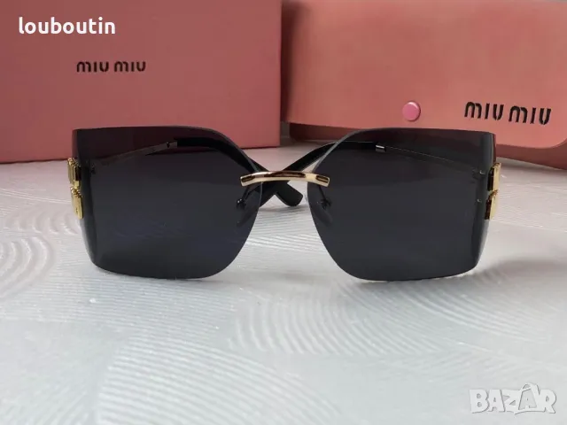 Miu 2025 дамски слънчеви очила 2 цвята, снимка 4 - Слънчеви и диоптрични очила - 49702246