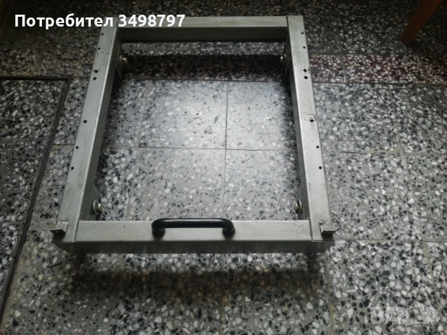 Транспортна количка с метални колела