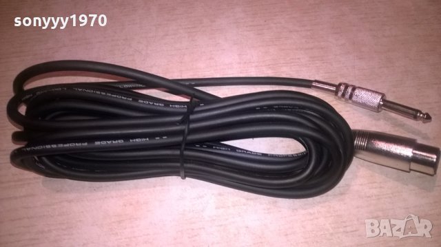  low-noise cable-кабел за микрофон, снимка 2 - Микрофони - 27005693