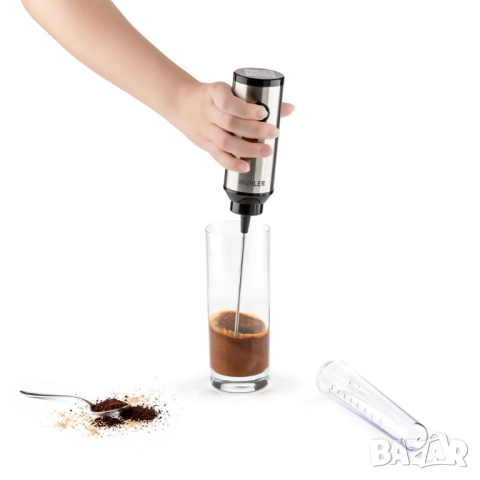 Фрапе миксер ръчен Muhler, 25W, Метално тяло, снимка 14 - Друга електроника - 52097911