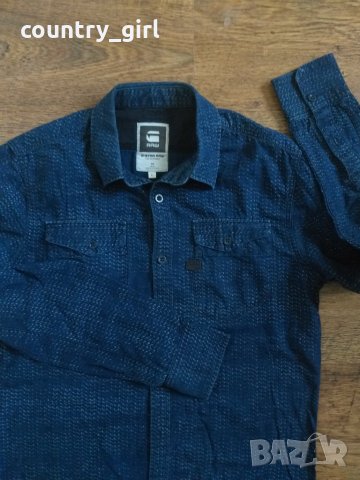 G-Star Raw - Mens Tacoma Long Sleeve Shirt - страхотна мъжка риза, снимка 3 - Ризи - 28801268