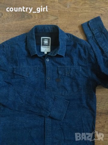 G-Star Raw - Mens Tacoma Long Sleeve Shirt - страхотна мъжка риза, снимка 3 - Ризи - 28801268