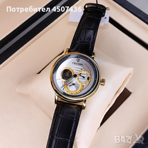 Луксозен автоматичен механичен часовник, водоустойчив спортен ръчен часовник, снимка 3 - Мъжки - 52777833