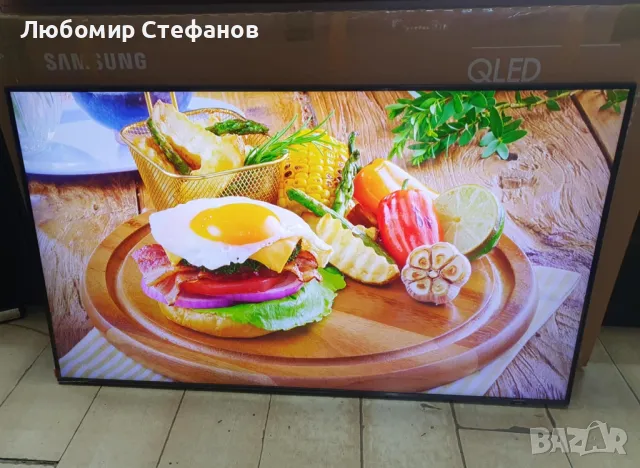 Телевизор Samsung QE50Q60DAUXXH , 125 см, UHD-4K , 50 инча, QLED,смарт , снимка 1