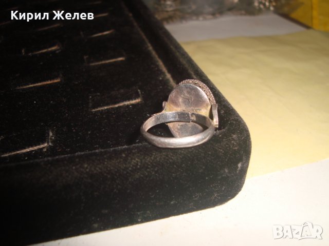 СРЕБЪРЕН ФИЛИГРАНЕН ПРЪСТЕН СТАРИННА АЖУРНА РЪЧНА ИЗРАБОТКА СРЕБРО с ГРАНУЛАЦИЯ БИЖУ УНИКАТ 22724, снимка 12 - Антикварни и старинни предмети - 33133389