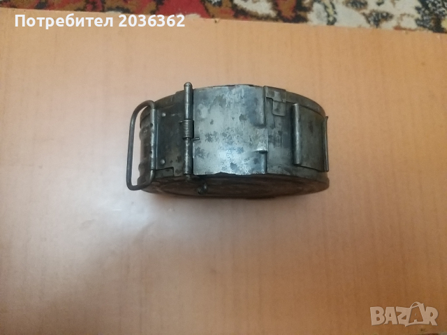 патронна кутия за РПД46 с лента за 100патрона , снимка 2 - Антикварни и старинни предмети - 44864591