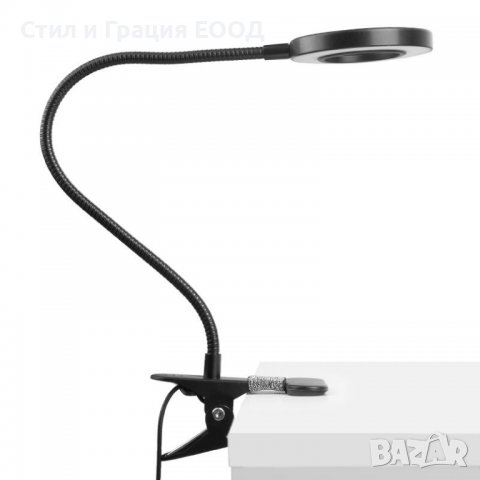 Лампа LED Black Shake Ring - настолна - черна, снимка 2 - Друго оборудване - 38063664