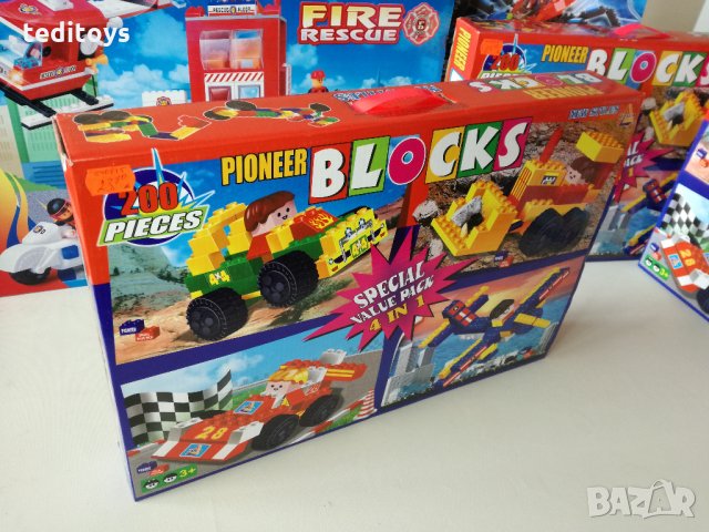 Конструктор BLOCKS -4в1- 200 части , снимка 3 - Конструктори - 27336084