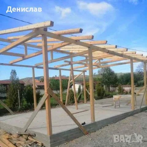 Изграждане на всякакъв вид дървени навеси и беседки , снимка 10 - Ремонти на покриви - 35105639