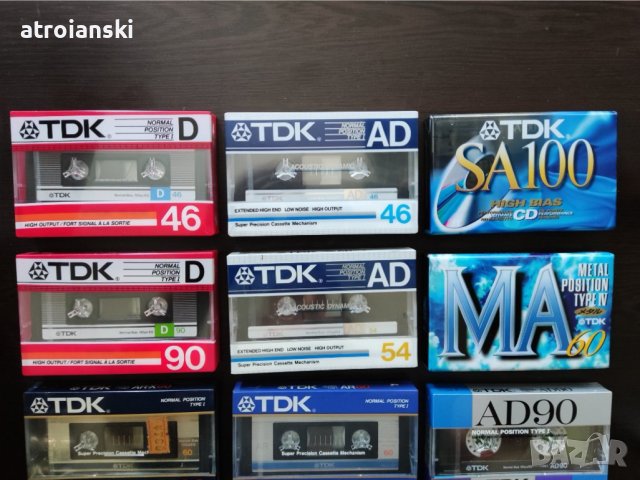 Аудио касети TDK, снимка 3 - Аудио касети - 31882625