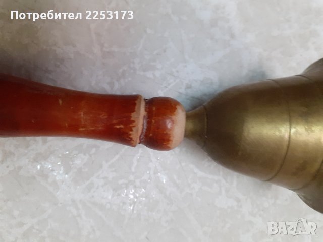 Месингова камбана, снимка 4 - Декорация за дома - 43669320