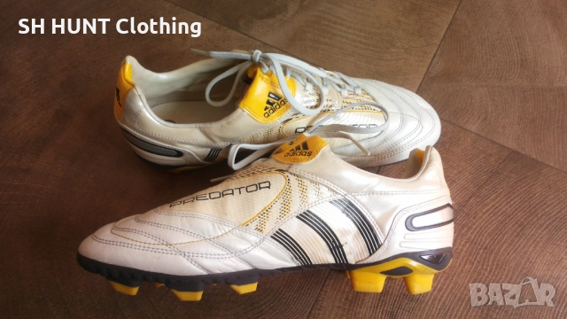 Adidas PREDATOR Football Leather Boots Размер EUR 43 1/3 / UK 9 бутонки естествена кожа 199-14-S, снимка 7 - Футбол - 52246614