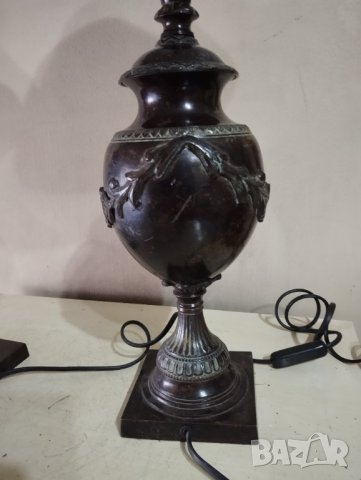 Две бароково настолни лампи-комплект, снимка 3 - Настолни лампи - 43211321