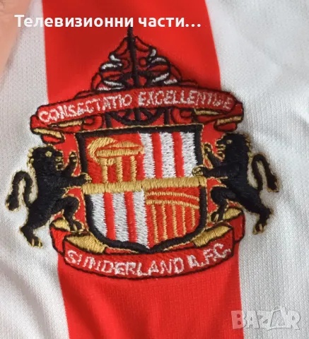 Детска оригинална футболна тениска фланелка Sunderland Съндърланд домакински екип сезони 2002/2004, снимка 8 - Детски тениски и потници - 49782146